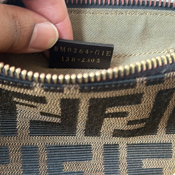 Fendi Monogram Canvas Wristlet Pochette - Picture 7 of 16